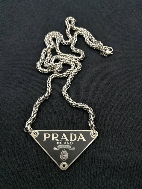 prada men's necklace.